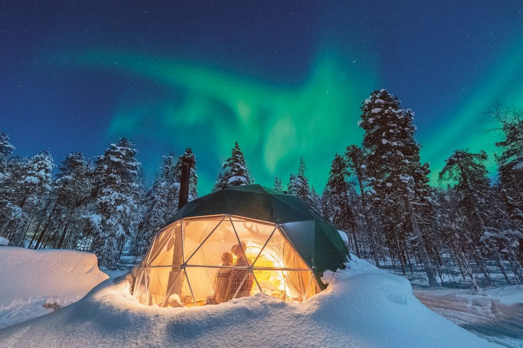 Sleep under Northern Lights in Finland | Visit Finland