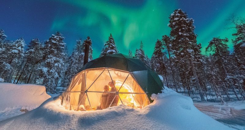 biologi bekvemmelighed Paranafloden Sleep under the Northern Lights in Finland | Visit Finland